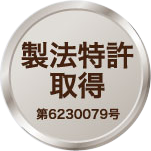 製法特許取得 第6230079号